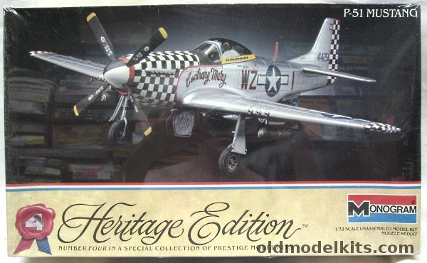 Monogram 1/32 F-51D Mustang Action Model (P-51) - Heritage Edition